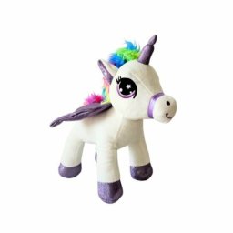 Plisani unicorn 27cm beli 218af019-b ( 11/60008-1 )