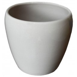 Kerbek saksija tarifa 13.5cm glazura kapućino ( KE G58/135/009 )
