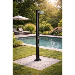 Alberg Solarni Tuš 35L Round ABS i Metal sa Hromiranim Delovima ( L01-KL35 )
