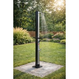 Alberg Solarni Tuš 35L Duo Round ABS i Metal sa Hromiranim Delovima ( L02-KL35 )