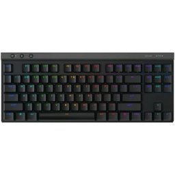 Logitech g515 tkl gaming keyboard - black - us int'l - 2.4ghz/bt - emea28i-935 - tactile ( 920-012872 )