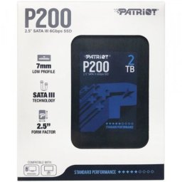 Patriot SSD 2.5 SATA3 2TB P210 520MBS, 430MBS P210S2TB25