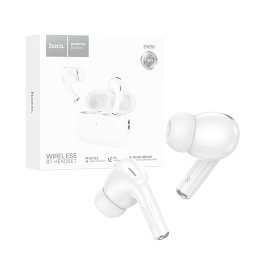 hoco. Bežične slušalice sa punjačem (BT v5.3) - Bele - EW56 Generoso