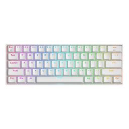 Redragon Draconic pro RGB gaming keyboard 2.4G,BT, white ( 053618 )