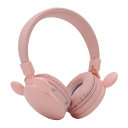 Slusalice bluetooth karler bass kr-9100 pink ( SL1649 )