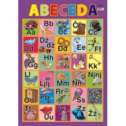 PLAKAT B2 ABECEDA 4741