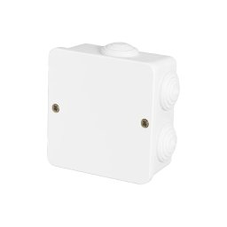Nadgradna razvodna kutija bela 80x80mm