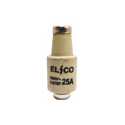 Patron osigurač EL-CO D II GL-GG 25A