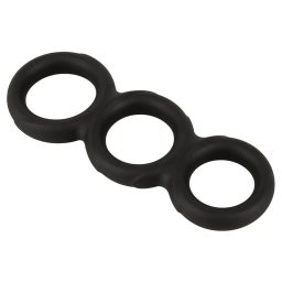 Prsten za penis i testise Triple Cock Ring