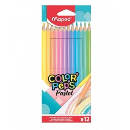 DRVENE BOJICE 1/12 MAPED COLOR PEPS PASTEL