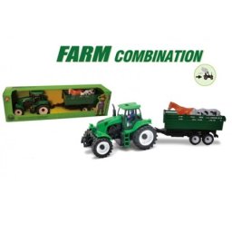 Merx set traktor sa životinjama ( MS23387 )