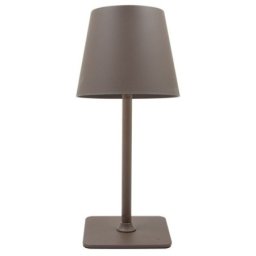 Stona lampa m6002-c braon 2w ip20 led touch dimmable + 3cct 3000-6000k dc5v led