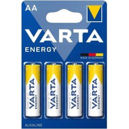 VARTA ENERGY AA 1.5V LR6 MN1500, PAK4 CK, ALKALNE baterije