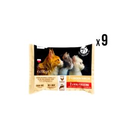 Pet republic kesice za mačke 9x (4x100g) piletina x36 kesica ( 5842 )