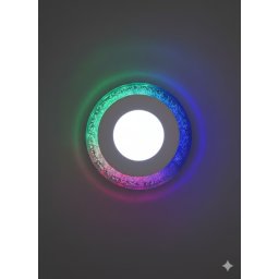 Ugradni panel 3+3w RGB sa kapljicama ( 2509-27 )