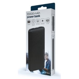 PB10-02 Gembird power bank 10000mAh 2xUSB, LED