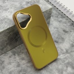 Futrola color metal magsafe za iphone 16 (6.1) zlatna ( F119375 )