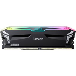 Lexar 32gb kit (2x16gb) thor ddr5 6000 cl38 1.3v rgb black ( ld5u16g60c320a-rgd )
