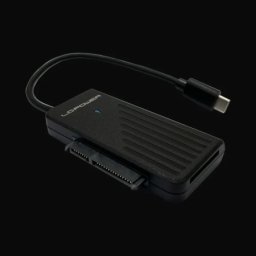LC Power lc-ada-usb-sata-nvme usb-c adaoter za 2.5" hdd/ssd + m.2 nvme ssd (usb 3.2 gen 2x1) Adapter ( 24956 )