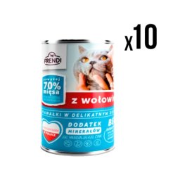 Frendi konzerva za mačke govedina 400g x10 komada ( 5739 )