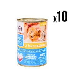 Frendi konzerva za mačke junior piletina 400g x10 komada ( 5730 )