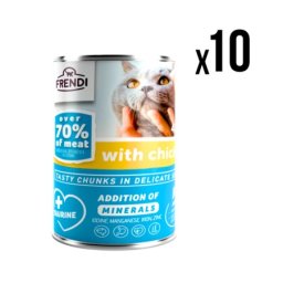 Frendi konzerva za mačke piletina 400g x10 komada ( 5839 )