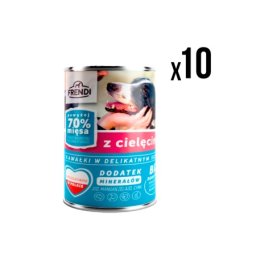 Frendi konzerva za pse teletina 400g x10 komada ( 5740 )