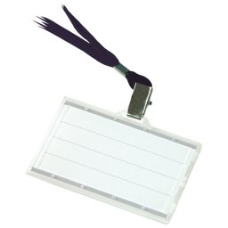 Nosač ID kartice za akreditaciju za traku 85x50mm/88x54mm+traka plava