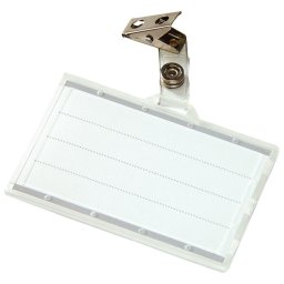 Nosač ID kartice za akreditaciju za kopču 85x50mm/88x55mm sa kopčom Donau