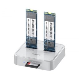 Maiwo docking station USB 3.1 tip C na 2 x M.2 (SATA & PCIe NvMe) K3016SD