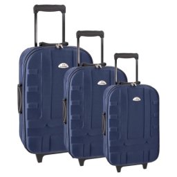 Sazio havana kofer set 3 komada pe tamno plava ( 100132 )