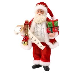Festa deco santa 10 deda mraz crveni 27cm ( 750204 )