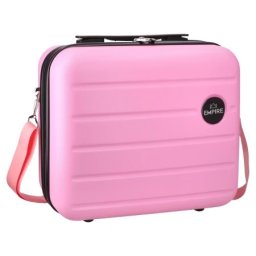 Sazio marseille neseser abs roze 14 inch ( 110300 )