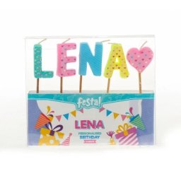 Festa natalis rođendanska svećica - odaberite ime lena ( 724045 )
