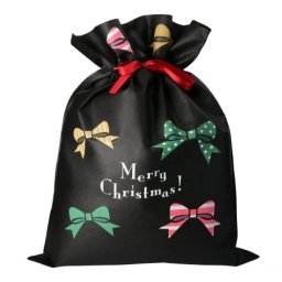 Festa baggy vrećica za poklon merry christmas crna xl ( 713573 )