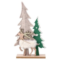 Festa sven novogodišnja dekoracija jelke sa irvasom 31cm ( 751655 )