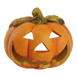 Festa huto dekoracija keramička držač za sveće bundeva 12cm ( 703150 )