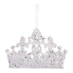 Festa royal novogodišnja dekoracija kristali kruna 12cm ( 781008 )