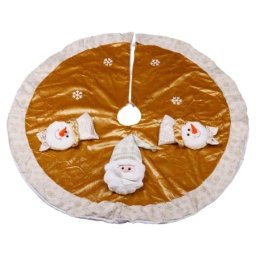 Festa hame 10 podloga za jelku zlatna 120cm ( 760553 )