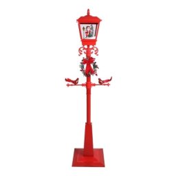 Festa monti ulična snežna lampa crvena 180cm ( 740416 )