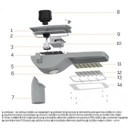 LED ULICNA SVETILJKA FYT-T68-80W 4000K IP65