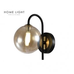 TALIA 1 ZIDNA LAMPA 1*G9 CRNA/BAKAR