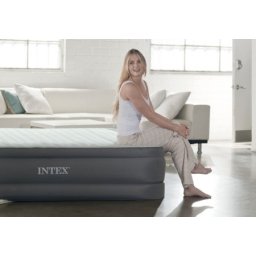 Intex full premaire i elevated airbed w/ fiber-tech rp 137x191x46cm ( 64904ND )