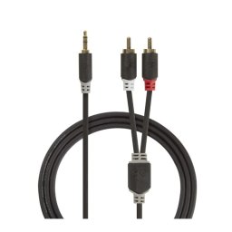 Kabl 3.5mm ST M-2xRCA M PR 10m
