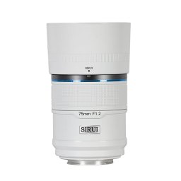 SIRUI Sniper Series 75mm F1.2 APS-C Frame Autofocus Lens Fuji X white