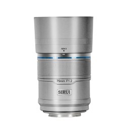 SIRUI Sniper Series 75mm F1.2 APS-C Frame Autofocus Lens Sony E silver