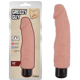 Realistični vibrator Greedy Guy 24 cm