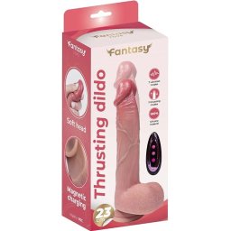 Silikonski dildo sa pomeranjem Thrusting Dildo 23 cm