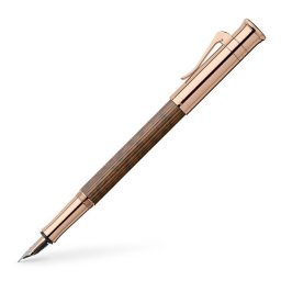 Limited Edition naliv pero Graf von Faber-Castell Snake wood Rose gold EF