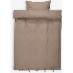 Posteljina ispr.pamuk 140x200 t. pesak KR